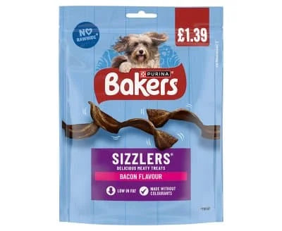 Bakers Sizzlers Bacon 6 x 90g