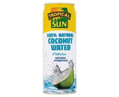 Tropical Sun Coconut Water - 100% 12 x 520ml