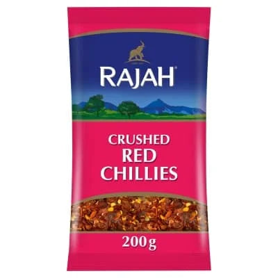 Rajah Crushed Red Chilli 10 x 200g