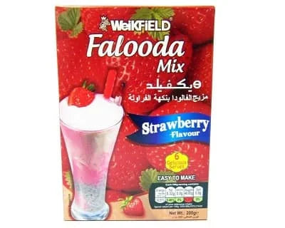 Weikfield Falooda Mix Strawberry 6 x 200g