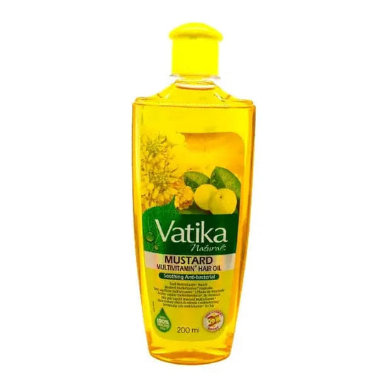 Vatika Hair Oil - Mustard 6 x 200ml