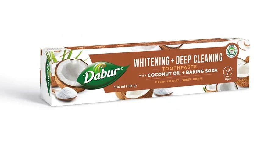 Dabur Toothpaste - Coconut Oil & Soda 6 x 100ml