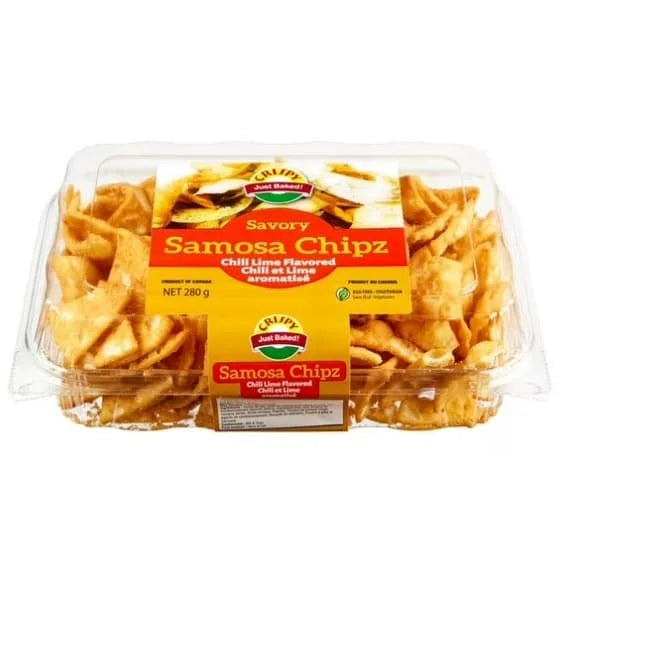 Crispy Savory Samosa Chipz Chilli Lime 280g