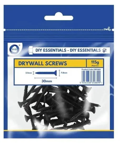 DID 30mm Drywall Screws 115g