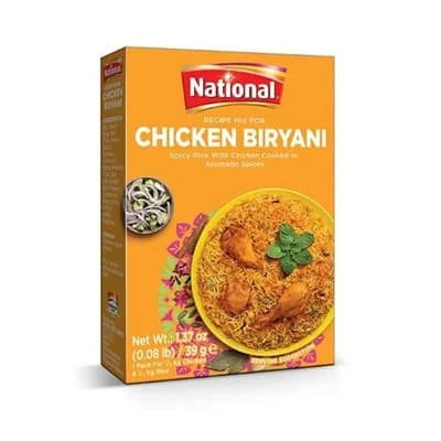 National Chicken Biryani 6 x 39g