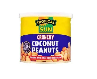Tropical Sun Crunchy Coconut Peanut 12 x 165g