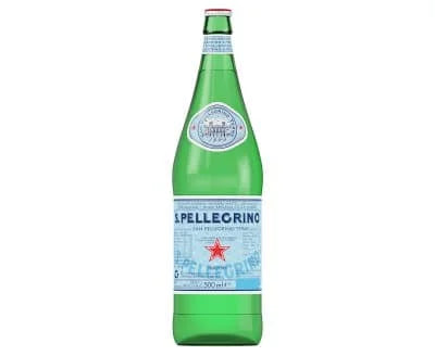 Sanpellegrino Sparkling Water Glass Bottle 24 x 500ml