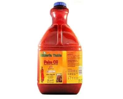 Nigerian Taste Palm Oil 3 x 2ltr