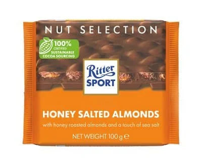Ritter Sport Honey Salt Almond 5 x 100g