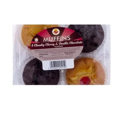 CZ Cherry & Chocolate Muffins 4s