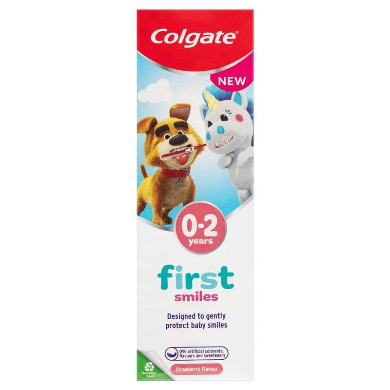 Colgate Kids Strawberry Tooth Paste (0-2yrs) 12 x 50ml