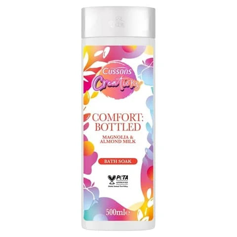 Cussons Creations Bath - Magnolia & Almond 6 x 400ml