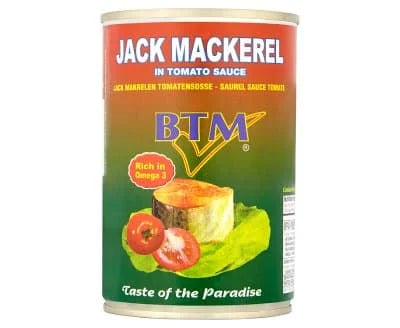 BTM Jack Mackerel in Tomoto Sauce 12 x 425g