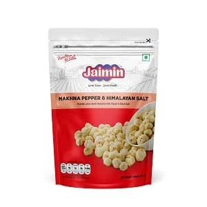 Jaimin Makhana Pepper & Salt 6 x 80g