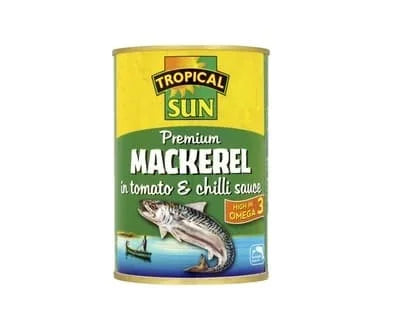 Tropical Sun Mackerel Chilli 12 x 400g