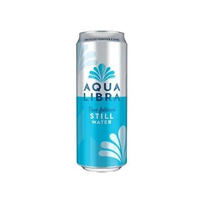 Aqua Libra Still Water Can 24 x 330ml