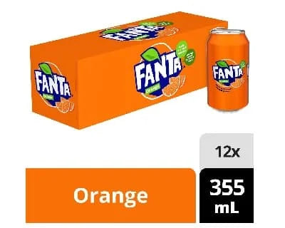 Fanta Orange Can 12 x 355ml