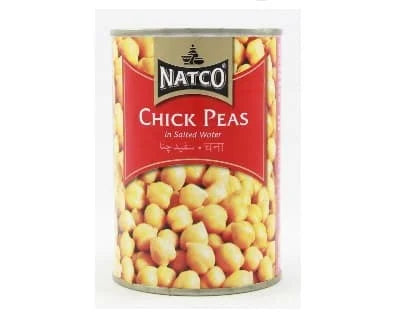 Natco Chick Peas Boiled 12 x 400g