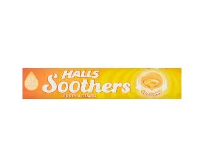 Halls Soothers Honey & Lemon 20 x 45g