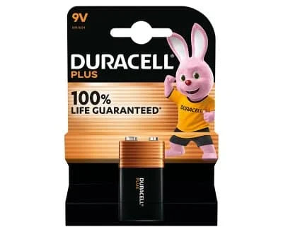 Duracell Plus Batteries - 9V 10 x 9v