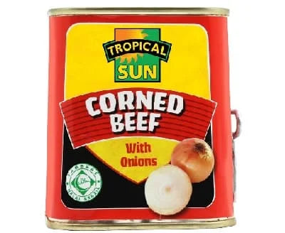 Tropical Sun Corned Beef With Onions 12 x 340g